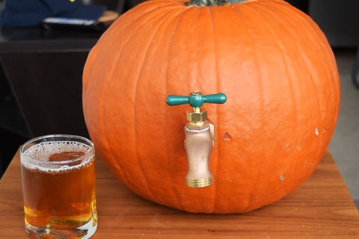 pumpkin keg