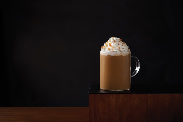 Starbucks Caramel Brulee Latte 2