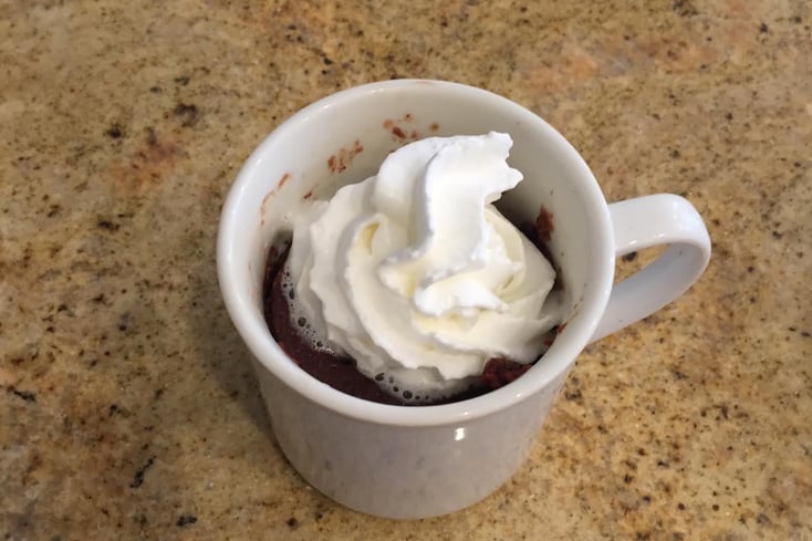 final mug cake