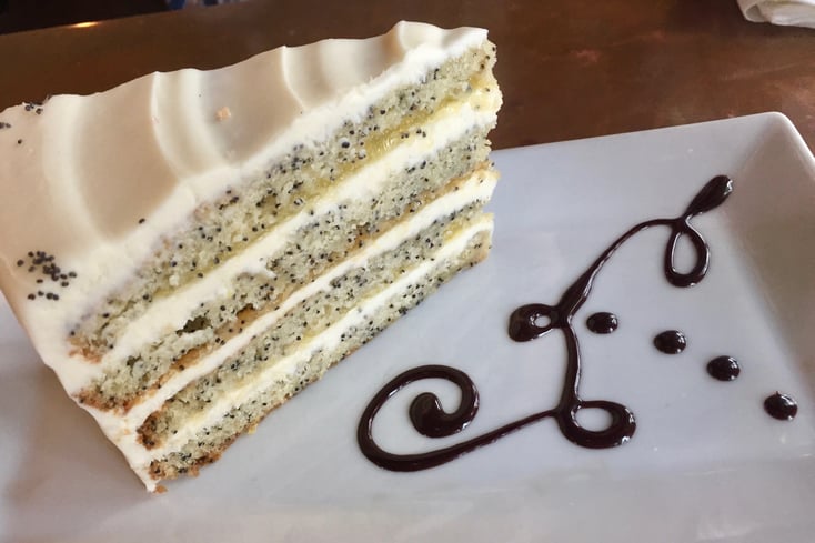 Lemon Poppyseed Cake from Feast