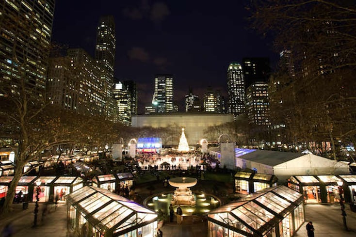 Venue shot with fountain and tree 1