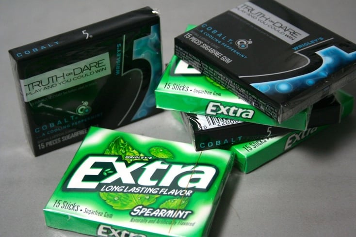 gum packs by rachel weitzman