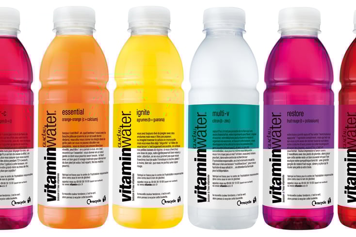 vitaminwater gamme