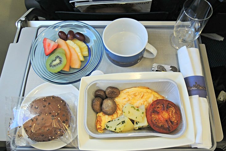 plane food