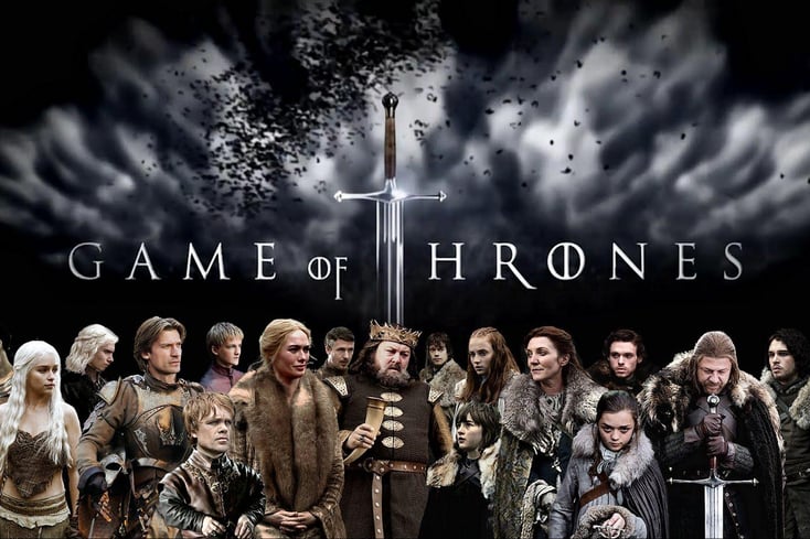 Game of Thrones Cast Wallpaper 1 image credit GameofThronesWallpaper.com