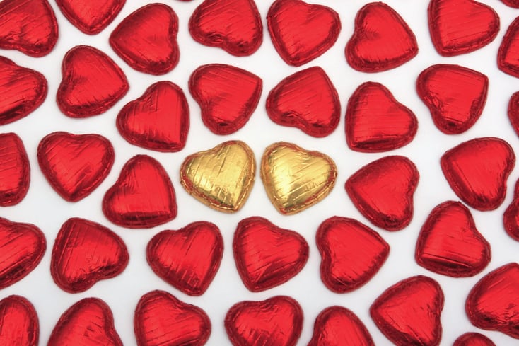 chocolate hearts