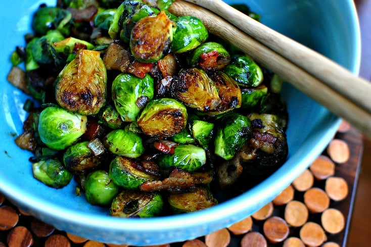 Balsamic Brussels Sprouts 01