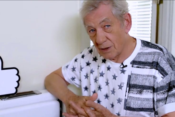 Ian McKellen First still