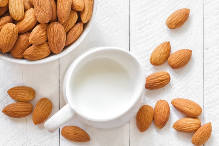 almond milk