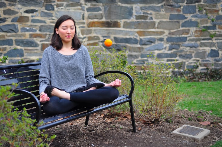 Orange meditation