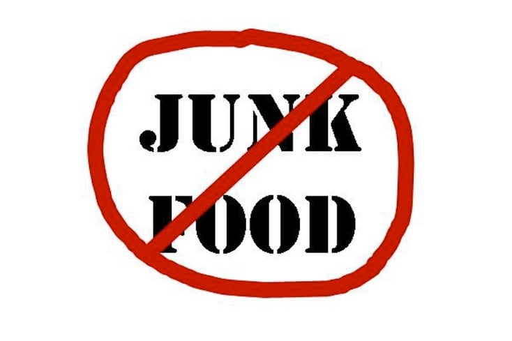 no junk food