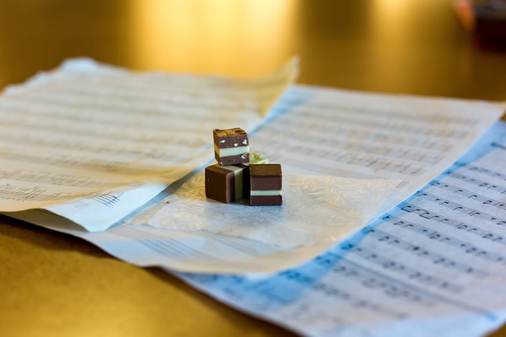 Music and chocolate