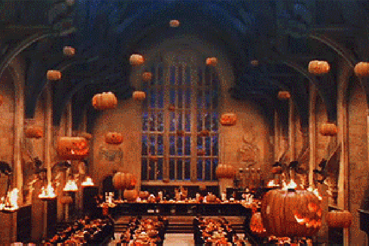 halloween at hogwarts