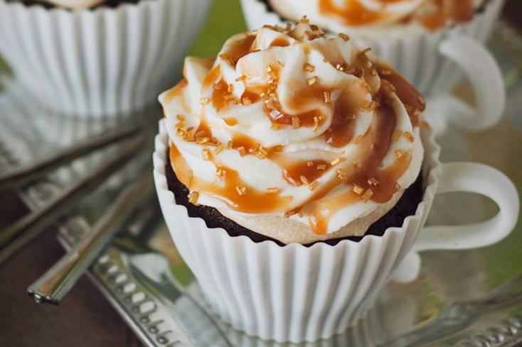 Starbucks Salted Caramel Mocha Cupcakes1