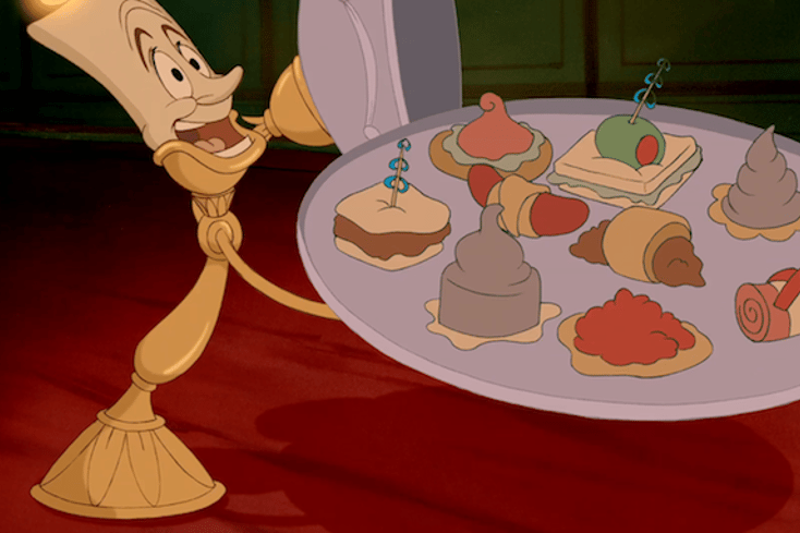The Perfect Holiday Menu Beauty and the Beast Appetizer
