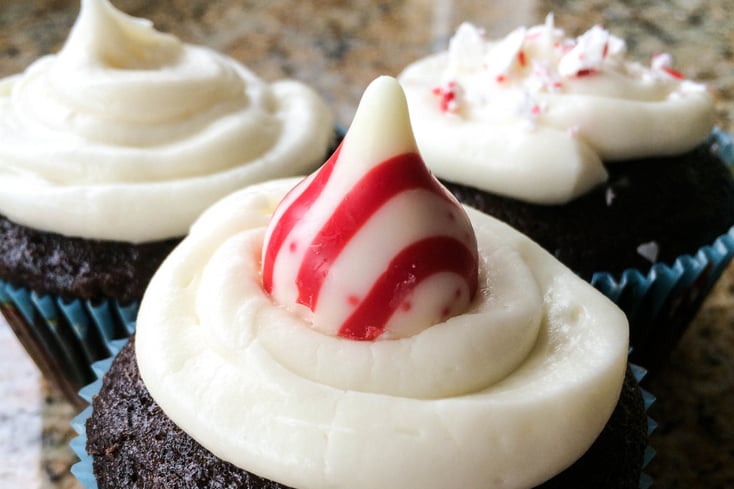 peppermint cupcakes