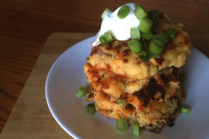 Leftover Mashed Potato Pancakes feat image