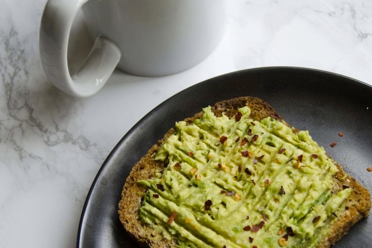 avo toast by becky hughes