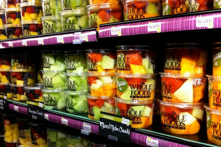whole foods pre cut fruit