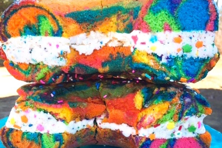 stacked cake bagel 1