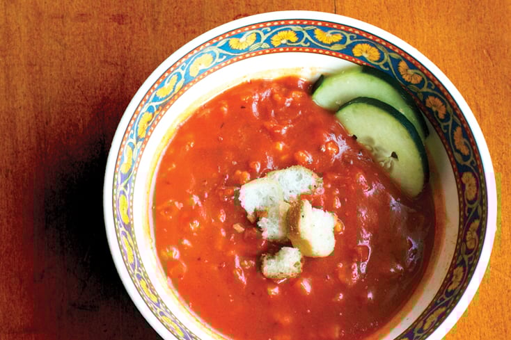 15 s gazpacho