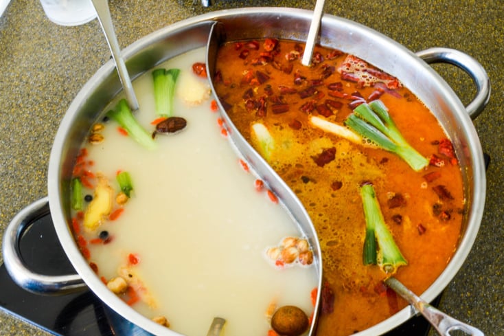 hot pot broth Photo by Vylana Trang