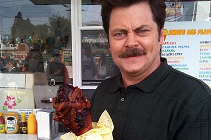 r ron swanson turkey leg