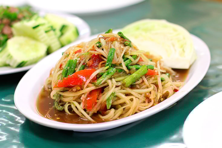 laos papayasalad 1