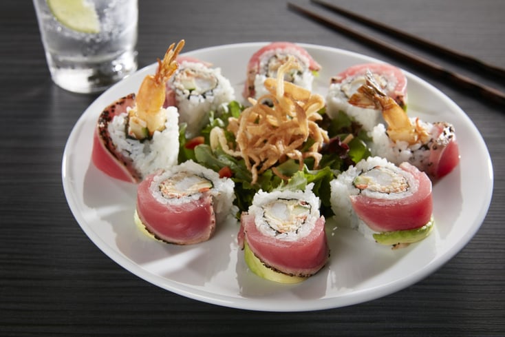 Ultimate Shrimp Tempura Salad e1450099637776