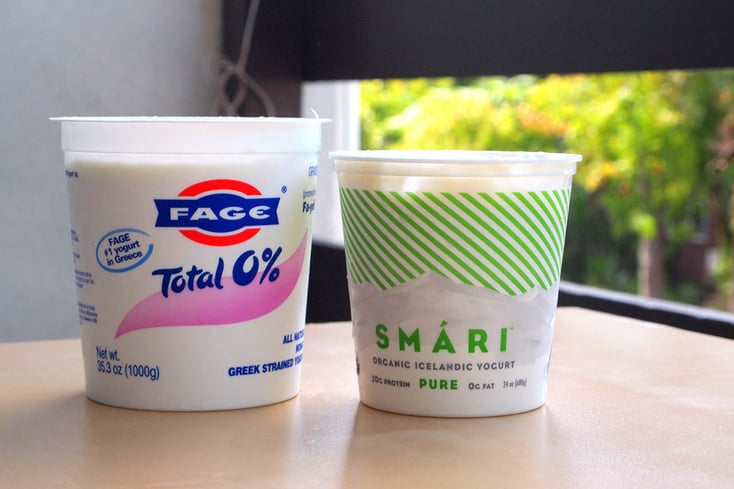 plain yogurt