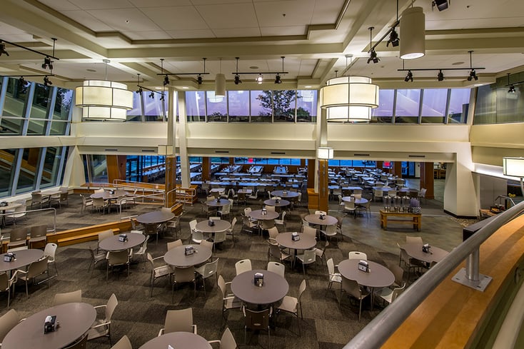 Bryant University Salmanson Dining 3
