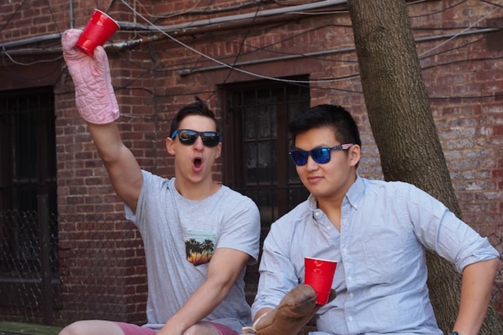 Partying