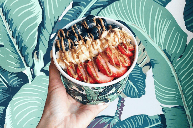 acai flower bowl