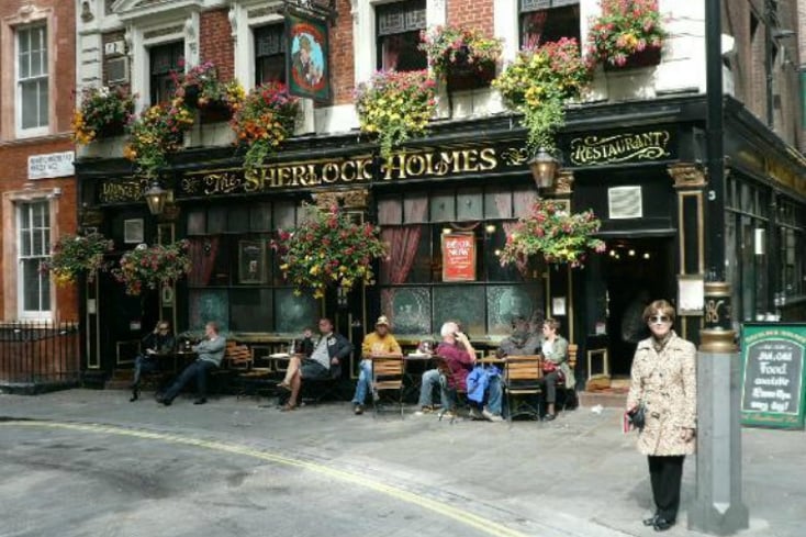 sherlock holmes pub