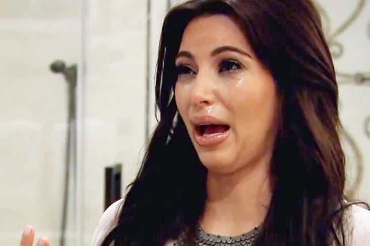kim k crying t shirt nav