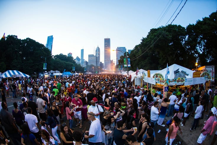 Taste of Chicago City of Chicago 09