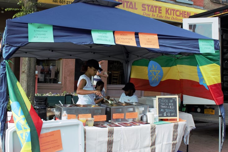 Ithaca Fest vendor