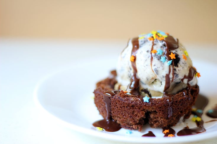 Brownie Ice Cream Bowl featuredimage