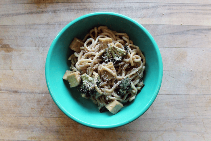 sesame pasta