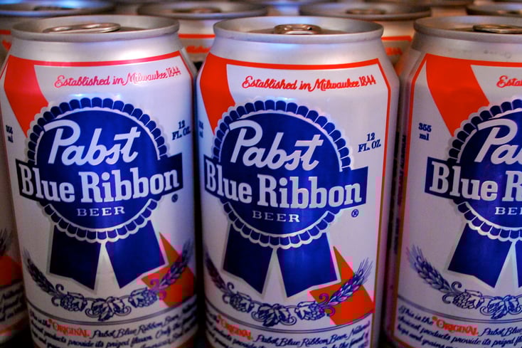 o PABST BLUE RIBBON facebook