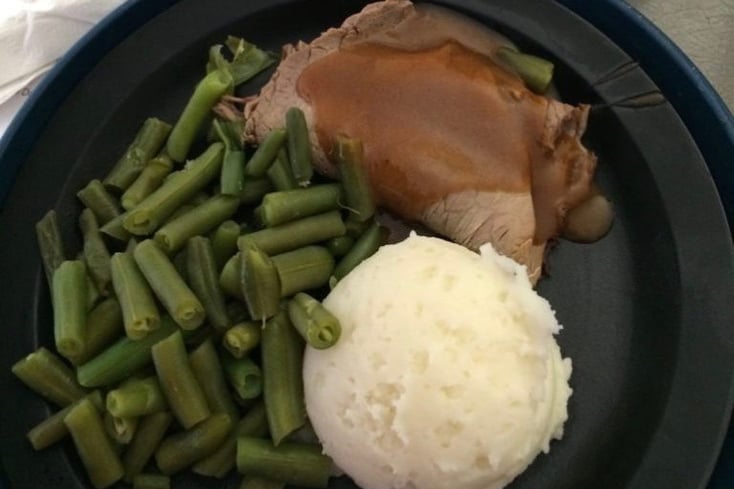 Hospital Food Dinner Tray