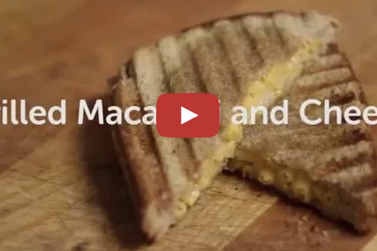 Grilled Mac and Cheese