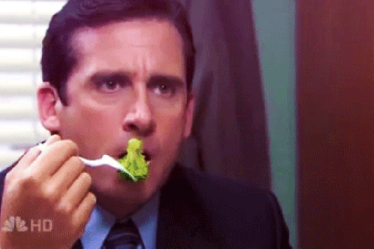 The Office Michael Eats Veg