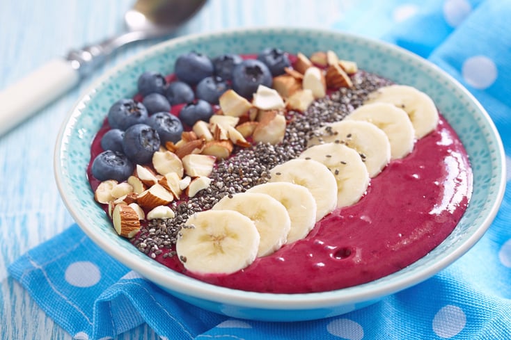 Acai Bowl background