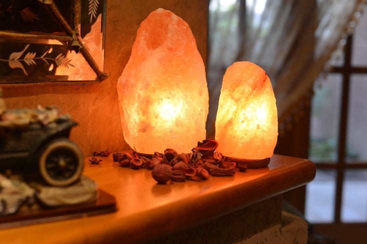 salt lamp