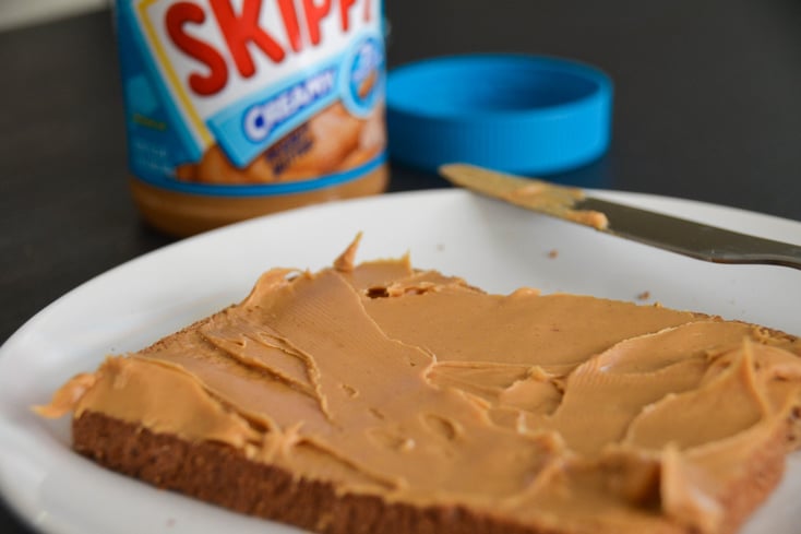 toast peanut butter