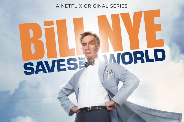 Bill Nye Saves world poster