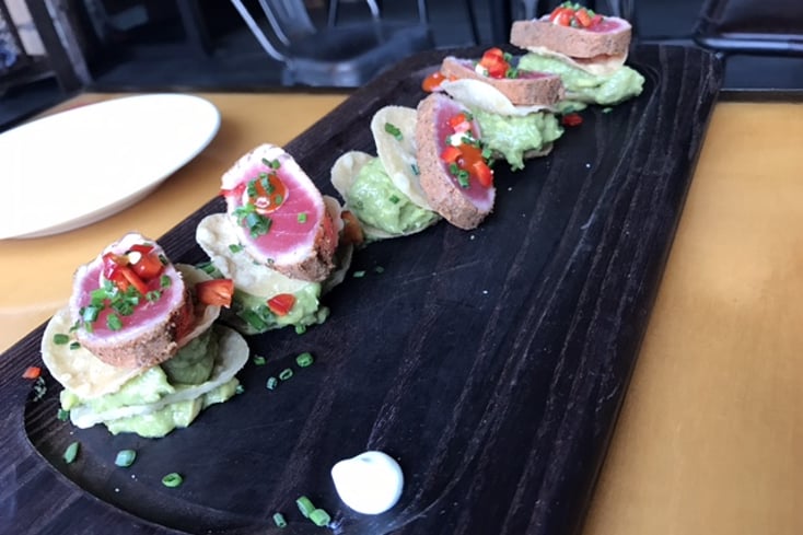 Tuna Tostadas