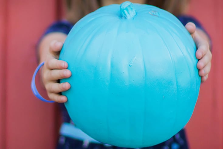 teal pumpkin