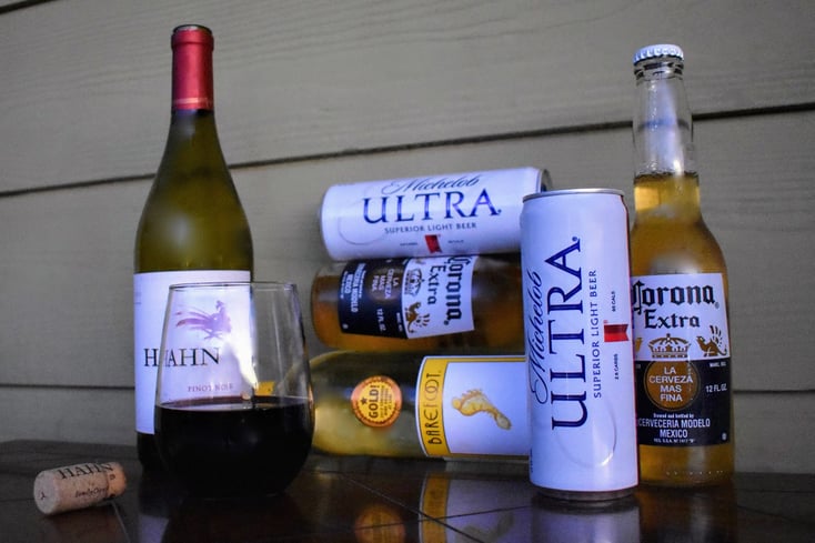 beer and wine